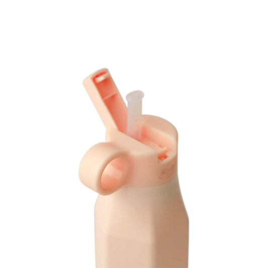 Silicone Water Bottle - Soft Pink