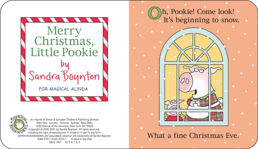 Merry Christmas, Little Pookie by Sandra Boynton