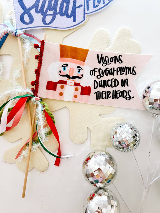 Nutcracker Pennant Flag