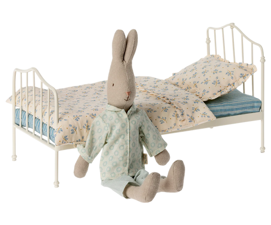 Maileg Bed, Miniature - Blue