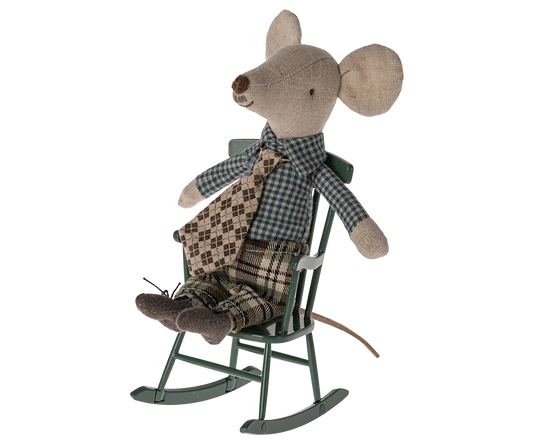Rocking chair, Mouse - Dark Green