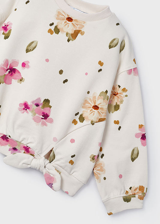 Flower pullover