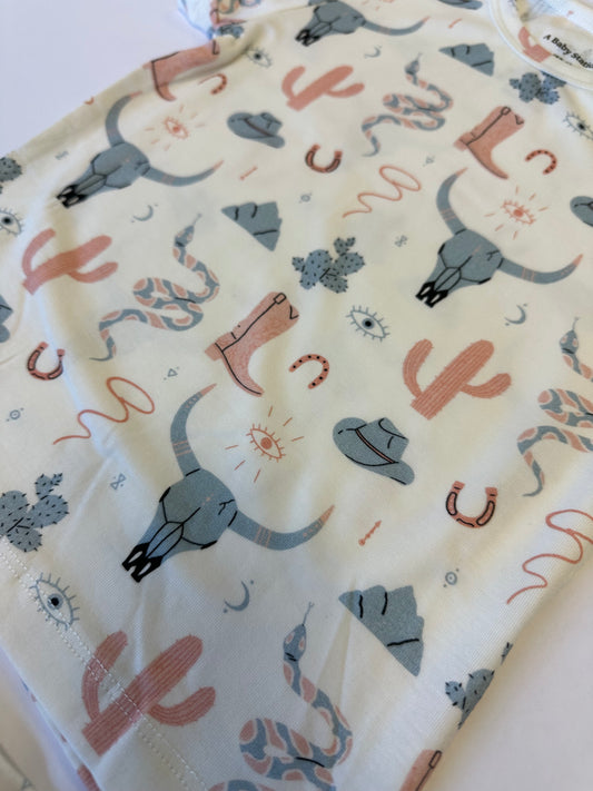 Western Bamboo Two Piece Set