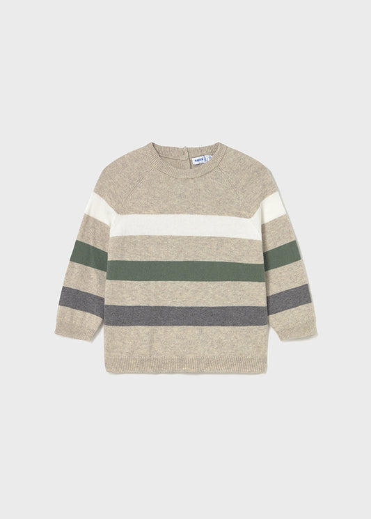 Colorblock Sweater - Chai