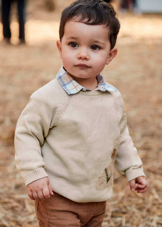 Horse Intarsia Sweater