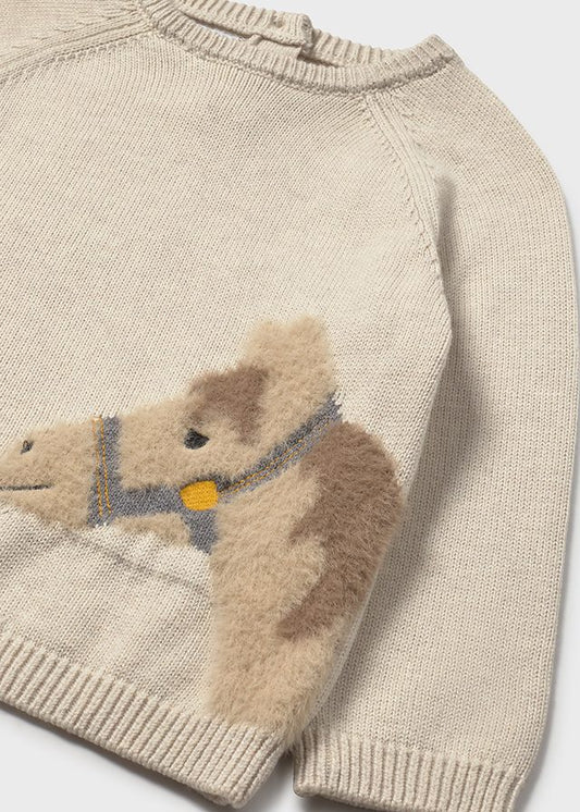 Horse Intarsia Sweater