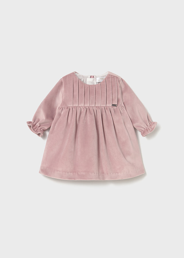 Pink Velvet Dress
