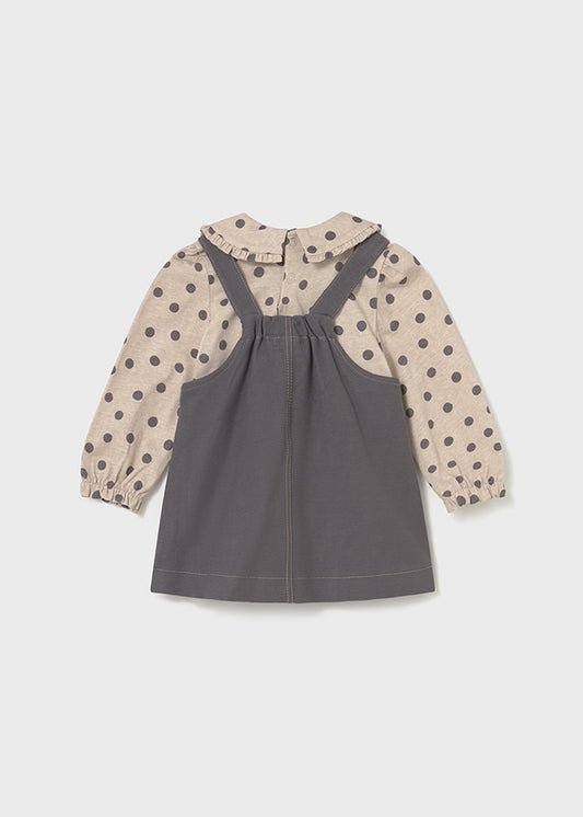 Dress and Polka Dot Shirt Set