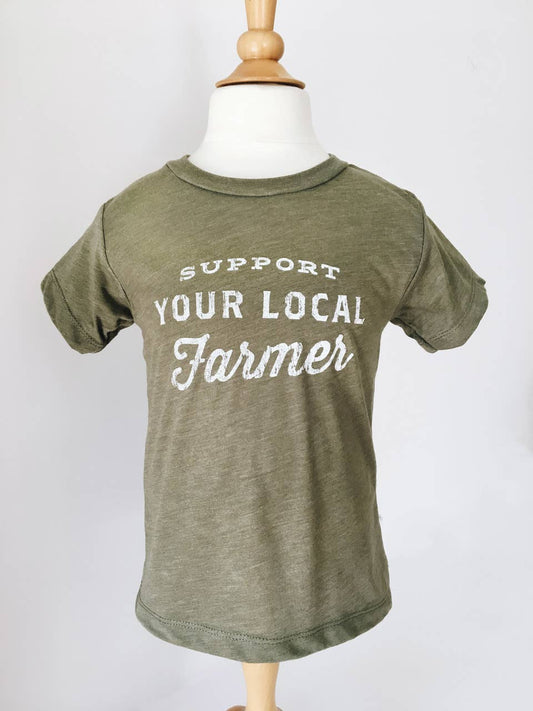 Support Your Local Farmer - Toddler Tee