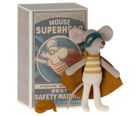 SuperHero, Little Brother Mouse in Matchbox