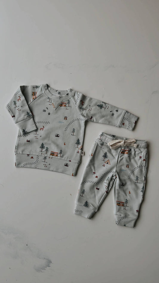 Raglan Camp Sweatshirt