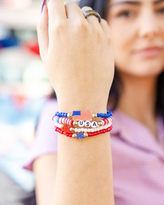 USA Bracelet Set - Adult Size