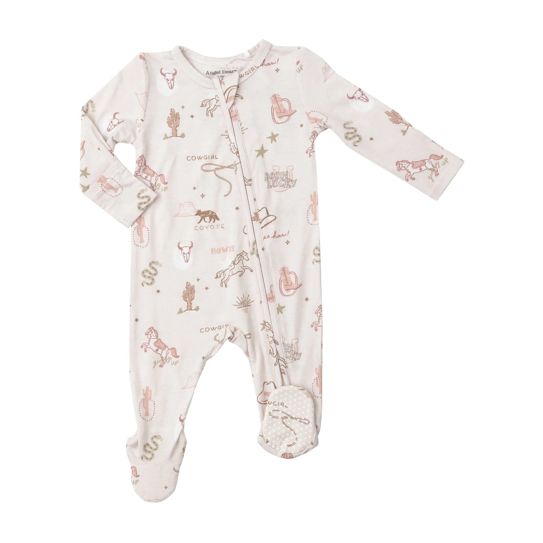 ZIPPER FOOTIE - WILDLIFE ON VACATION ZIPPER FOOTIE - WILDLIFE ON VACATION