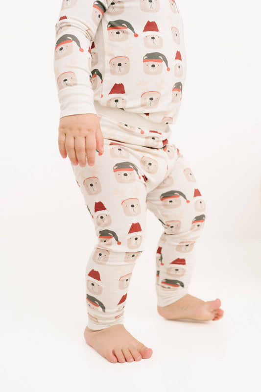 Christmas Bears Bamboo Set