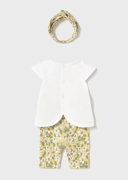 Newborn 3-Piece Set with Headband