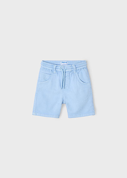 Drawstring Twill Shorts