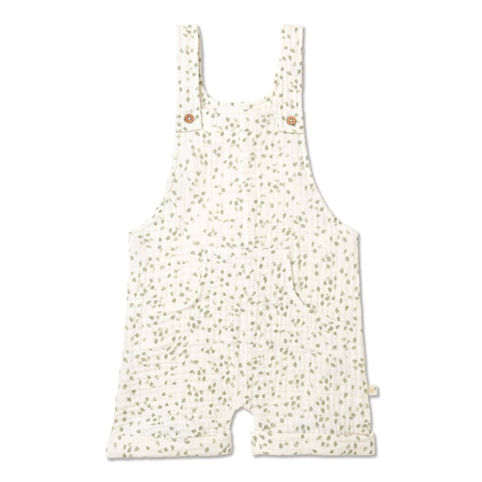 Organic Shortalls - Petals