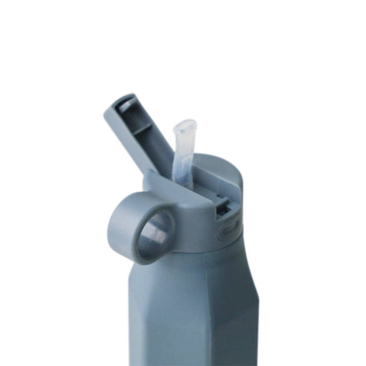 Silicone Water Bottle - Charcoal