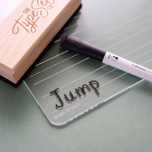 Freestyle Acrylic Dry-Erase Writing Board - view 2