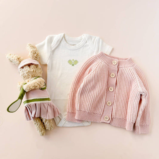 Ruby Bunny - Plush Pickleball Bunny Doll