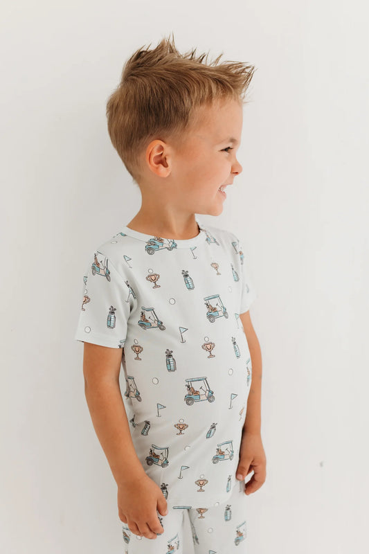 Blue Golf Two Piece Set