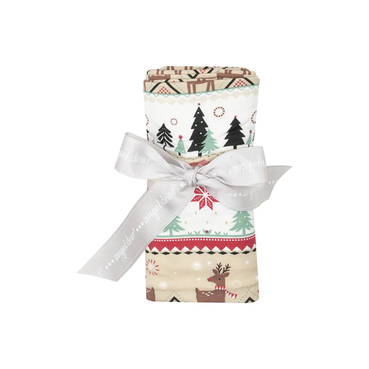 Reindeer Fair Isle - Swaddle Blanket