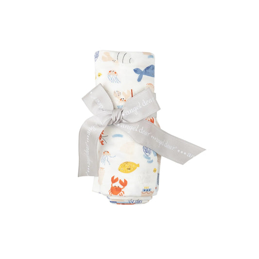 In The Ocean Swaddle Blanket