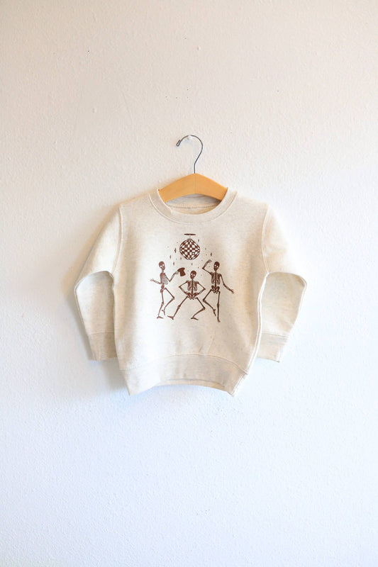 Disco Skeleton Fall Pullover, Toddler Clothes, Kids Clothes