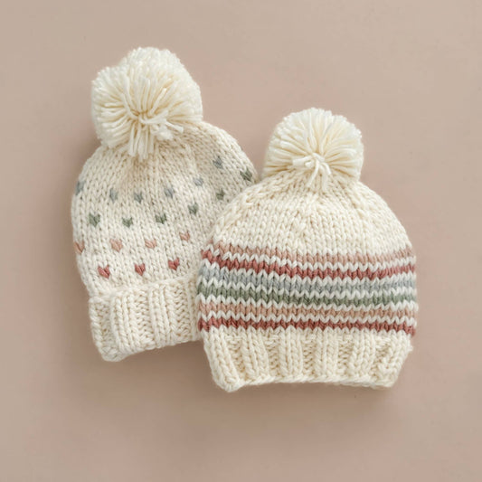 Stripe Hat, Pastel