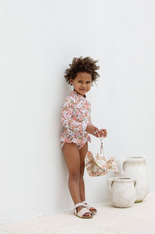 Bouquet Rashie Bathers Swimsuit UPF50