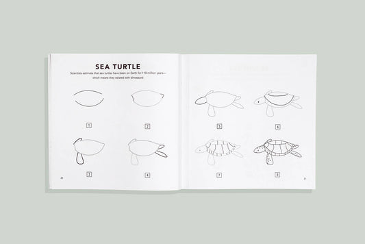 Under the Sea: A How to Draw Art Book for Kids