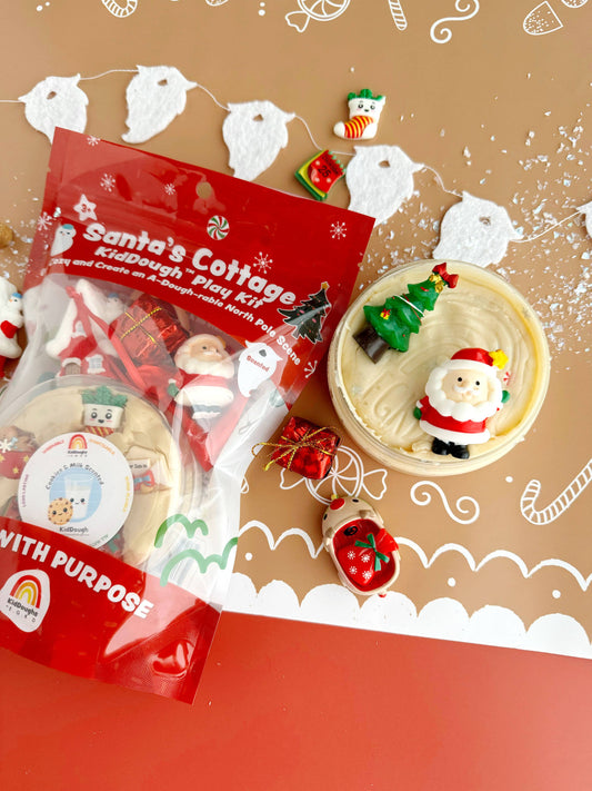 Santa's Cottage KidDough Sensory Play Kit