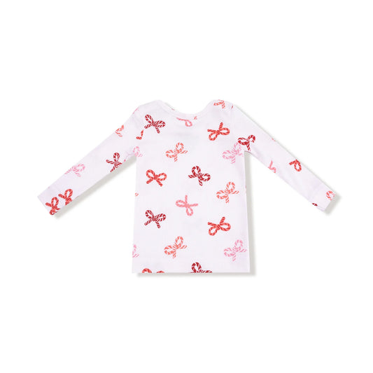 Candy Cane Bows Loungewear Set