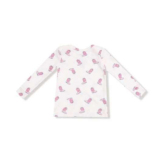 Petite Cowgirl Boots Loungewear Set