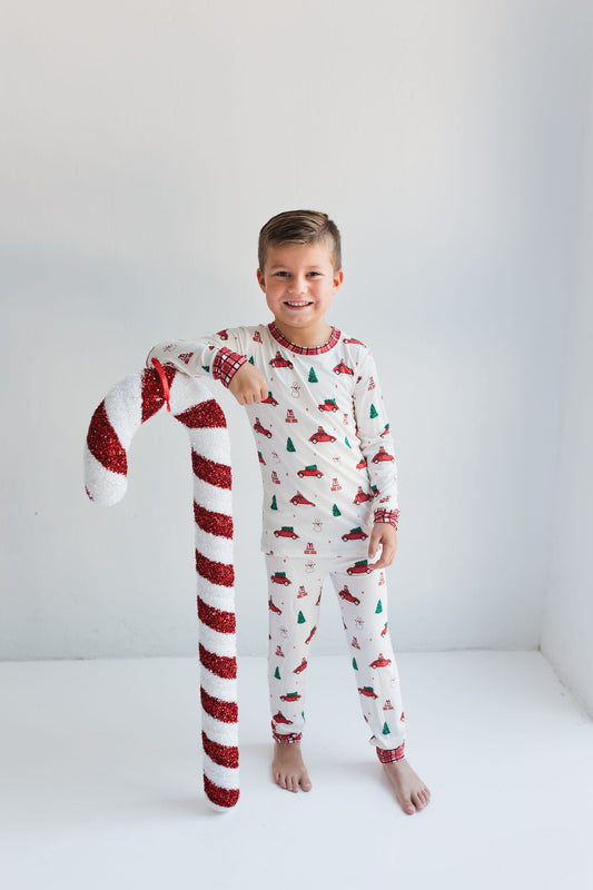 Red Holly Jolly Cruisers Two Piece Set