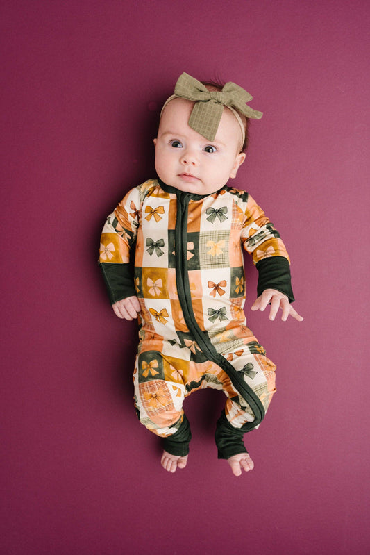 Bow Patchwork Bamboo Sleeper