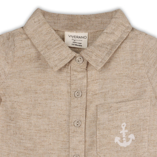 Riley Anchor Baby Romper