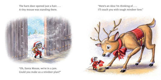 Santa Mouse Plays Reindeer Games by Michael Brown