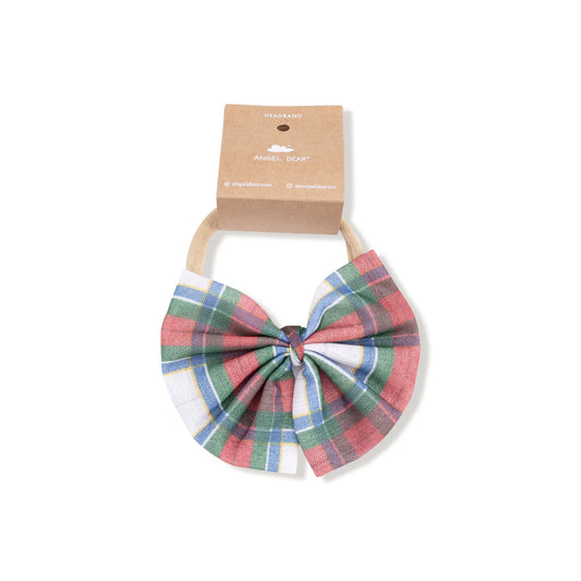 Holiday Plaid - Big Tulle Bow
