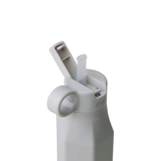 Silicone Water Bottle - Light Grey