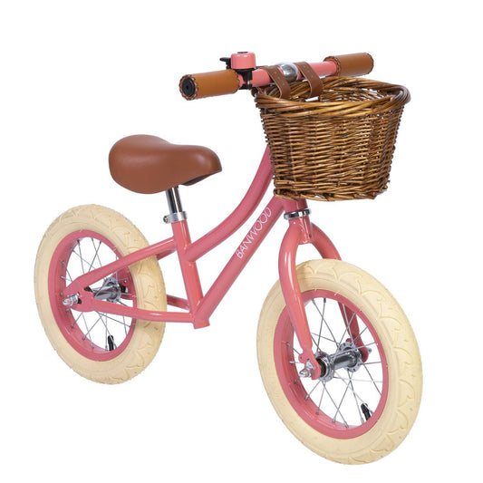 First Go Banwood Balance Bike - Coral
