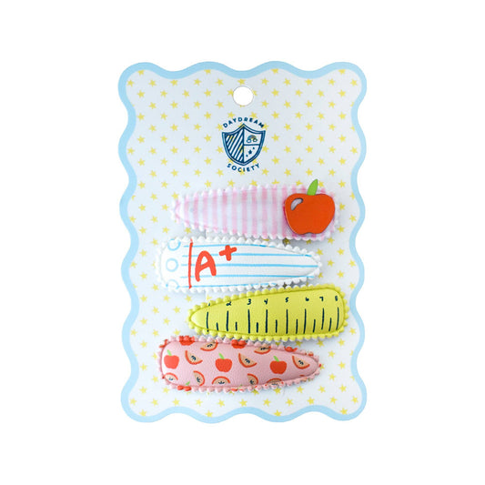 Smarty Pants Back to School Hair Clip Set