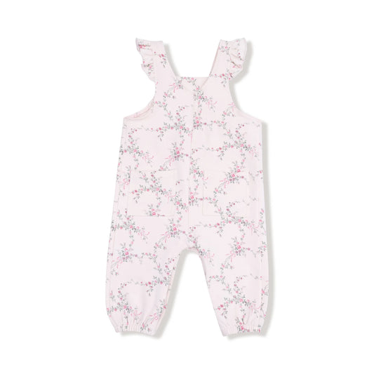 Antoinette Floral V-Overalls