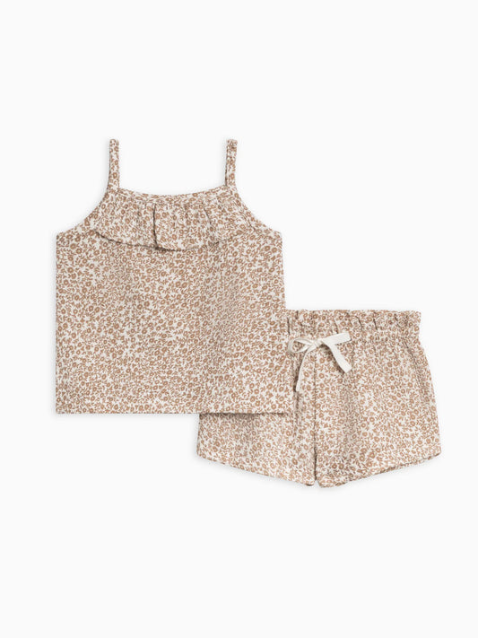 Haven Muslin Tank Set - Kit Floral / Truffle