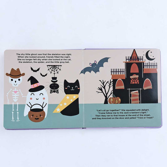 The Shy Little Ghost Board Book