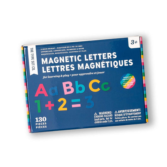 2" 130pc Rainbow Adventure Magnetic Letters - view 2