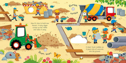 Construction Site Sounds - Sound Book