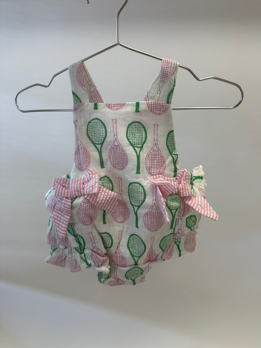 Pink Tennis Sunsuit