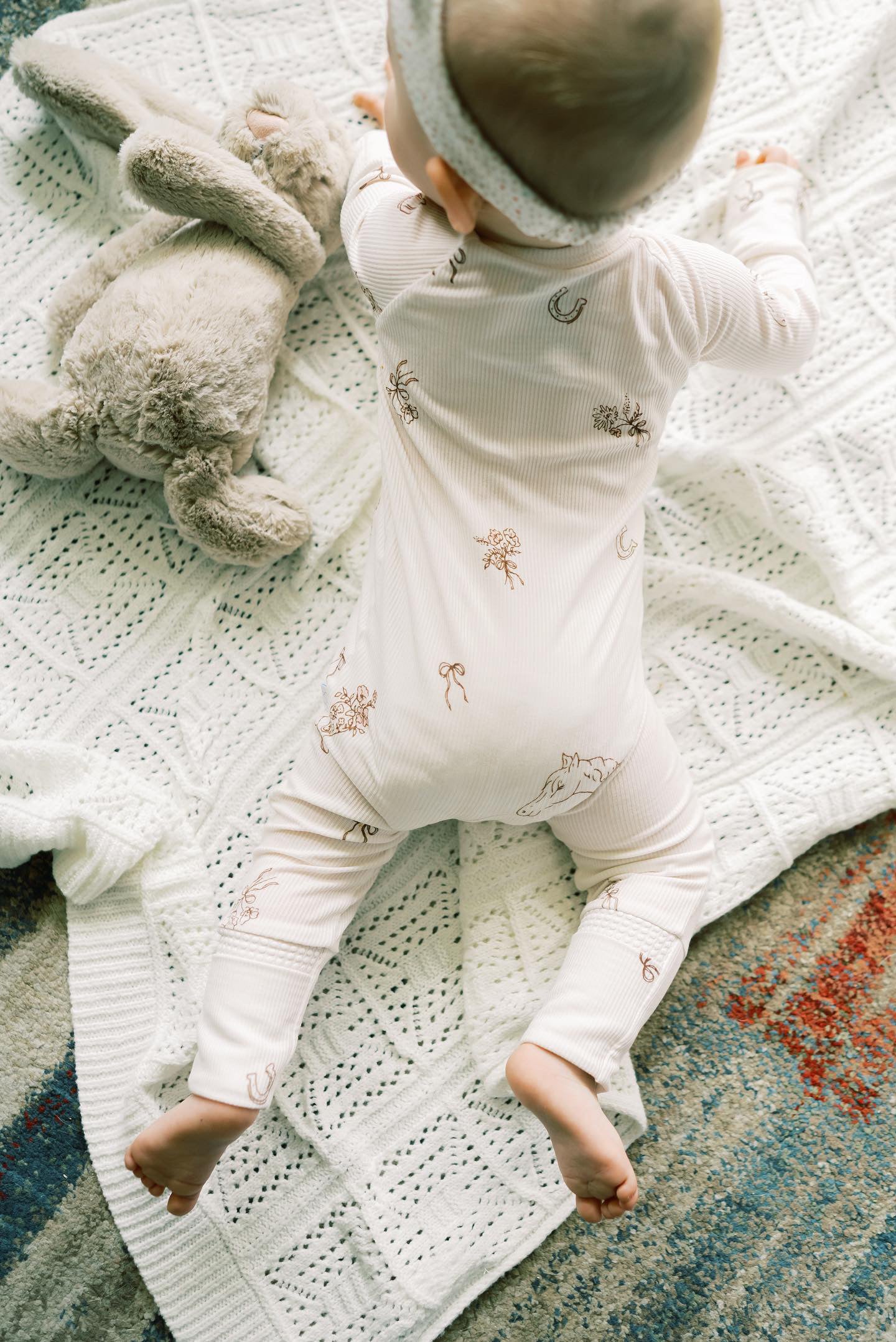 Bamboo Convertible Romper || Wild Horses main image 1