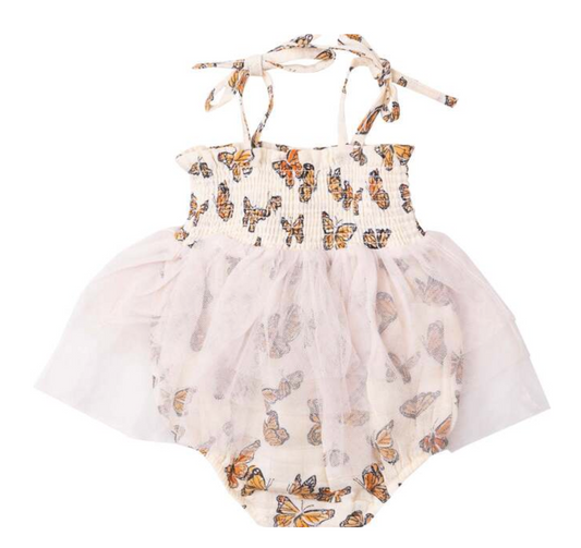 Tutu Bubble, Painted Monarch Butterflies